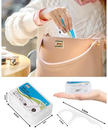 Laoye Twin Line Dental Floss Picks - 200 PCs Double Threaded Tooth Sticks for Effective Plaque Removal & Clean Teeth - International Shipping Available - Buy Online on GoSupps.com