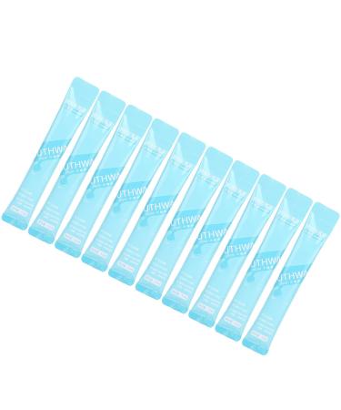 Verdant Touch Portable Mouthwash Oral Teeth Care Cleaner Mouthwash 10 Pack Pouches Disposable Travel Packs