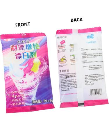 Didiseaon 1 Set Bleach Stain Remover Laundry Tool Clothing Colour Agent Active Oxygen Agent Stain Brightening Agent Brightener - Buy Online on GoSupps.com