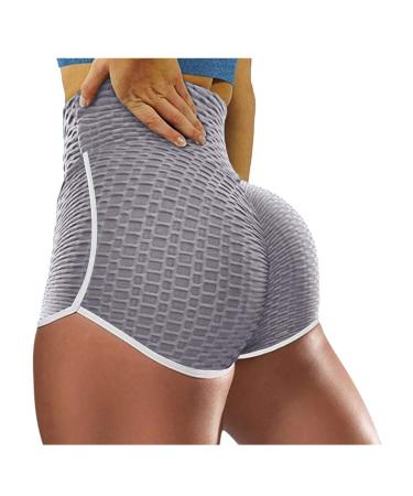 Clubwear Women Sport Workout Letters Print Sexy Shorts Homewear Pants No Boundaries Yoga Shorts Small Z2b-grey
