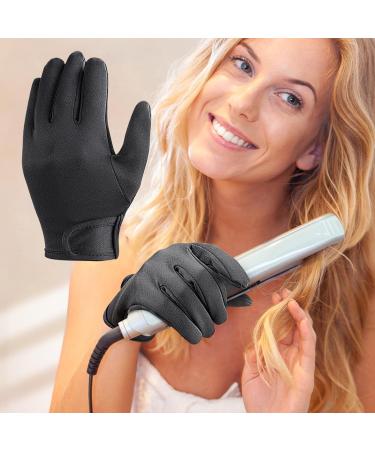 Pruojhw professional heat resistant for hair hair styling s s Professional Heat Resistant Thick Reusable NonSlip Hair Styling AntiScalding Hair Gloves Left - Buy Online on GoSupps.com