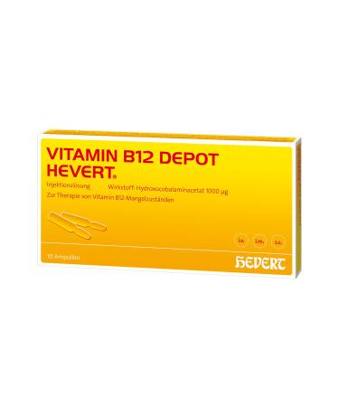 Vitamin B12 Depot Hevert Ampullen 10 St. Ampullen