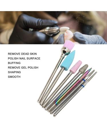 Nail Drill Bit Emery Smoothing Polish Removal Drill Bit Professional for Nail Salon - Buy Online on GoSupps.com