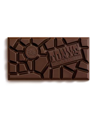 Tony's Chocolonely 51% Dark Chocolate Bar with Almonds and Sea Salt  6.35 Ounce - Buy Online on GoSupps.com