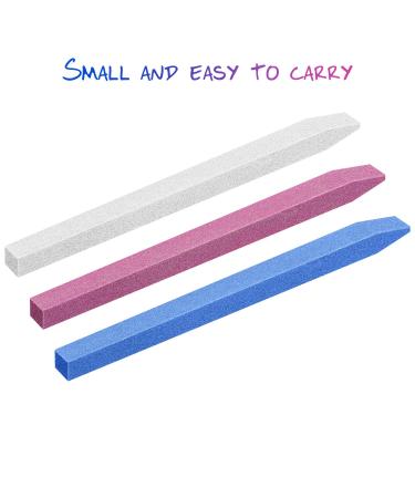 Pumice Stone Nail Care Set - 12-Piece Nail File and Cuticle Pusher Kit for Salon Quality Nail Buffing at Home - Buy Online on GoSupps.com