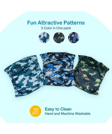 Dono Pack of 3 Washable Male Dog Diapers - Super Absorbent for Small Medium & Large Dogs - Army M - Buy Online on GoSupps.com