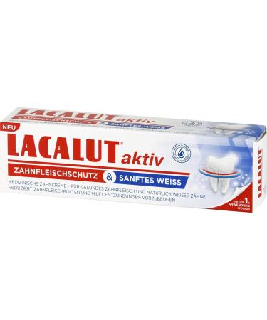 LACALUT Active Medical Toothpaste 75ml - Enhanced Oral Care for Healthy Gums & Teeth | International Shipping - Buy Online on GoSupps.com