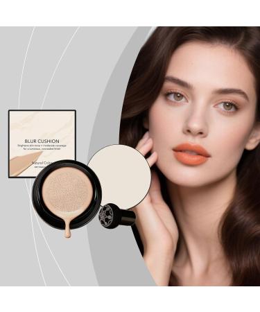  Vhjlfig Cushion foundation for the face - 15g waterproof and sweat-resistant - For sensitive skin ideal for travel weddings stage performances and any time of day. - Buy Online on GoSupps.com