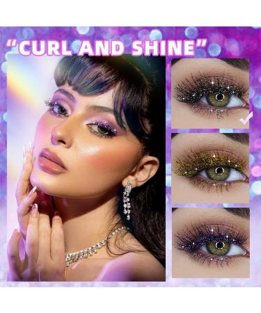  EONFAVE Liquid Glitter Mascara Silver Glitter Mascara Voluminous Mascara and Shiny Mascara Extender Waterproof and Stain Resistant Colorful Silver Mascara for Party Wedding - Buy Online on GoSupps.com