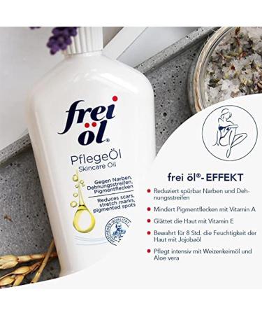 Free Oil Care - Vegan Body Oil for Scars Stretch Marks & Pigment Spots | Microbiome-Friendly Skin Care 125ml - Buy Online on GoSupps.com