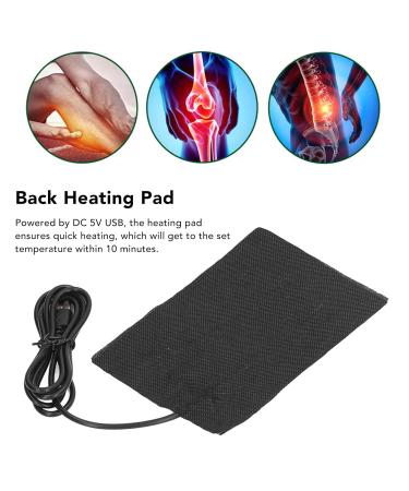 Premium USB Heating Pad - 60 Temperature Settings | Quick Heat Folding Cloth | Ideal for Pain Relief | DC 5V Heating Plates - Buy Online on GoSupps.com