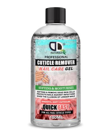 DD teck 100 ml | Cuticle softening gel for beautiful nails softens and moisturizes cuticles removes dead skin