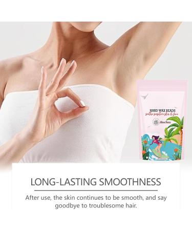 Wax beads waxing beads 100 g organic beans skin care for legs women men chest back intimate area face eyebrows - Buy Online on GoSupps.com