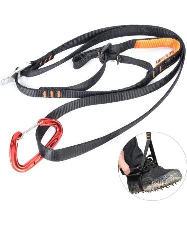 Alomejor Foot Ascender Mountaineering Pedal Riser Right/Left Safety Ascender Foot Loop with Belt Rope - Buy Online on GoSupps.com