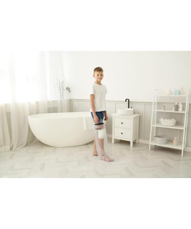 Waterproof Leg Shower Protection for Children | Reusable Silicone Plaster Cover | Bath & Shower Protection for Casts - Buy Online on GoSupps.com