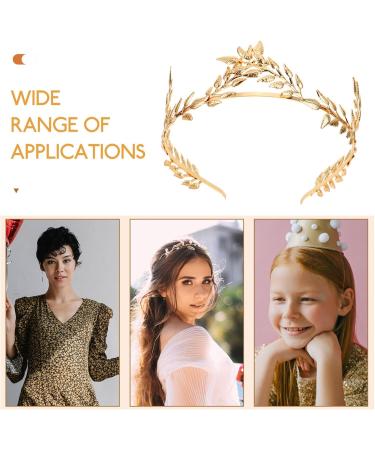 Beaupretty Golden Leaf Headband - Roman Goddess Hair Accessories for Weddings & Parties - Buy Online on GoSupps.com