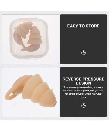 Buy Healvian 3 Pairs Anti Noise Earplugs - Noise Canceling Ear Muffs for Sleep & Study | Reusable Earplugs for Motorcycle & Dormitory Use - Buy Online on GoSupps.com