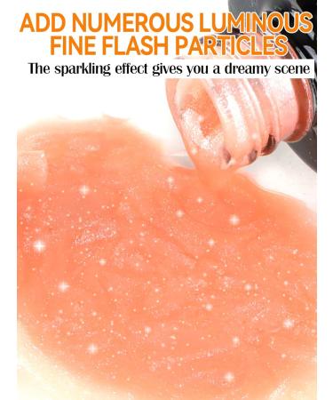 EBANKU Nude Gel Nail Polish Jelly Shimmer Silver Glitter Gel Polish Neutral Color Translucent Nail Polish Natural Sheer Sparkle Soak Off U V Gel for Home Salon DIY Nail Art Nude with Shimmer Silver Glitter - Buy Online on GoSupps.com