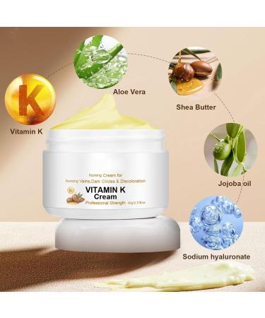 Miracle Cream for Varicose Veins Vitamin K Formula Varicose Relief Cream Vein Repair Cream Relieves Leg Fatigue Moisturizes and Promotes Blood Circulation - Buy Online on GoSupps.com