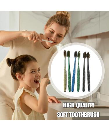 Buy 6-Piece Portable Manual Toothbrush Set | Soft Bristles for Travel | Ideal for Men Women & Family - Buy Online on GoSupps.com