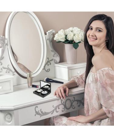 Mipcase 3pcs Empty Makeup Eyeshadow Box Empty Eyeshadow Palette Cosmetics Organizer for Eyeshadow Highlight Powder - Buy Online on GoSupps.com