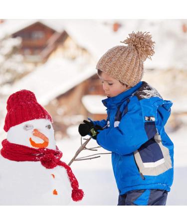 QKURT Toddler Magic Mittens for 2-5 Year Old Boys and Girls - Pack of 5 | Stretchy Knitted Winter Mittens for School and Playtime - Buy Online on GoSupps.com