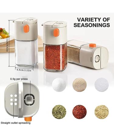 Multifunctional Salt Control and Seasoning Bottle Multifunctional Salt Control & Seasoning Bottle Precise Control Salt Spice Dispenser for Kitchen BBQ Picnic (White) - Buy Online on GoSupps.com