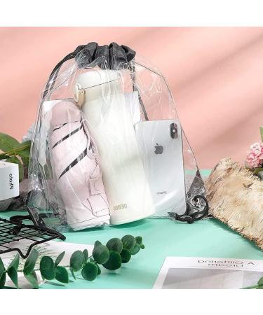 Wuzdy Transparent Sports Backpack - Water-Repellent Unisex Bag for School Gym & Sports - 2 Pieces - Buy Online on GoSupps.com