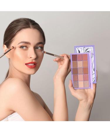 Blendable Eye Shades Makeup - Shimmering Glittering Eyeshadow | Compact Face Makeup for Women for Gathering Dating Traveling Home Working Shopping Frifer 01# - Buy Online on GoSupps.com