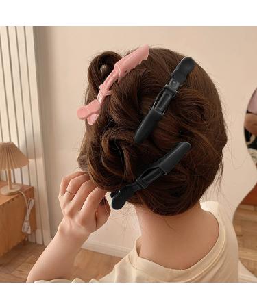 10pcs Crocodile Hair Clips - Professional Styling Clips for Women & Girls - Durable Plastic Hair Barrettes for Salon & Home Use - Buy Online on GoSupps.com