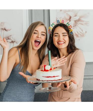 Rainbow 'It's My Birthday' Alloy Headband - Birthday Crown for Women and Girls - Party Decorations - Buy Online on GoSupps.com
