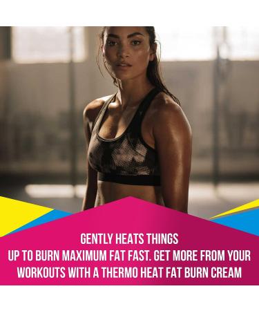 Slimming Hot Cream Fat Burner for Tummy - Skin Tightening & Cellulite Reduction - Sweat Cream for Enhanced Workouts - Moisturizing Pre & Post Workout Lotion - Buy Online on GoSupps.com