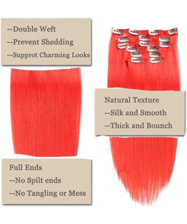 Clip in Hair Extensions Purple Clip in Hair Extensions Real Human Hair Double Weft 14-24 Inch 70-100g Thick Purple Hair Extensions Clip in Human Hair for Women Straight Remy Hair Clip in Extensions ( 24inches 100g - Buy Online on GoSupps.com