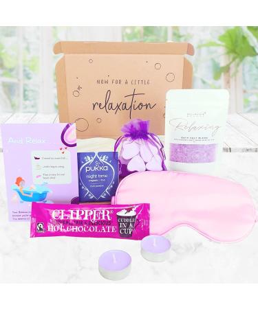 Bellalisia Relaxation Gifts for Women - De-Stress Self-Care Pamper Hamper Kit for a Blissful Bath Experience - Perfect Christmas or Birthday Gift for Her - Buy Online on GoSupps.com