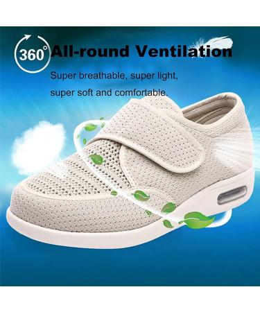 DITESABE Womens Wide Fit Diabetic Home Shoes - Cozy Arthritis & Edema Relief - Buy Online on GoSupps.com