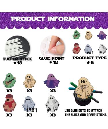 18pcs Glitter Dessert Cupcake Topper Cheer to Worldwide Popular Singer Guitar Theme Decor Pick for Fan Men Women Happy Birthday Concert Party Decorations Supplies - Buy Online on GoSupps.com