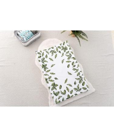 Gilded Bird Safari Leaves Wedge Baby Changing Mat | 69cm x 44cm | Extra Thick & Wipeable - Buy Online on GoSupps.com