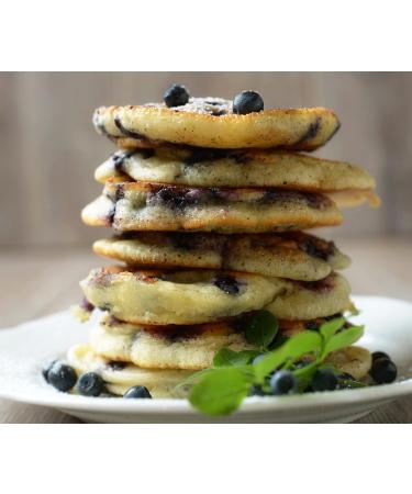 Feuer & Glas Vermont Blueberry Pancakes Baking Mix in a Jar - 370g | Gourmet International Shipping - Buy Online on GoSupps.com