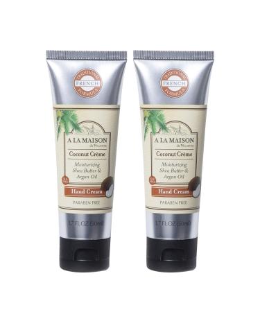 A LA MAISON Coconut Creme Lotion for Dry Skin - Natural Hand and Body Lotion (2 Pack 1.7 oz Bottle) 1.7 Fl Oz (Pack of 2) - Buy Online on GoSupps.com
