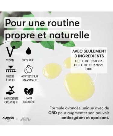 Jojoba Oil 100% Pure CBD Enriched | Cold Pressed Vegan | Advanced Formula | Hair Face Body Nails Nails Eyebrows Beard | 100ml | Original Gift Idea - Buy Online on GoSupps.com