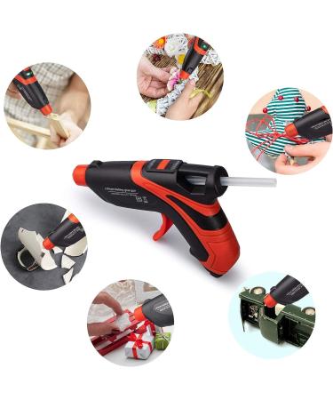 Cordless Hot Glue Gun Kit | USB Rechargeable with 30 Sticks | Fast Preheating for DIY, Crafts, and Home Repairs - Buy Online on GoSupps.com