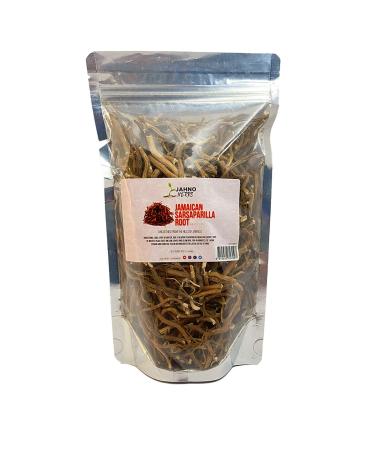 Jahno Herbs Jamaican Sarsaparilla Root (Smilax reglii) Cut and Sifted Wild-Harvest