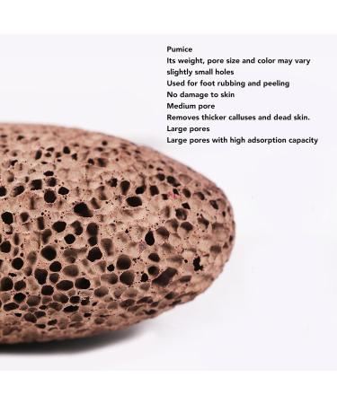 Foot Pumice Stone Exfoliating Foot Stone Scrubber Hard Skin Callus Remover for Dead Skin - Buy Online on GoSupps.com
