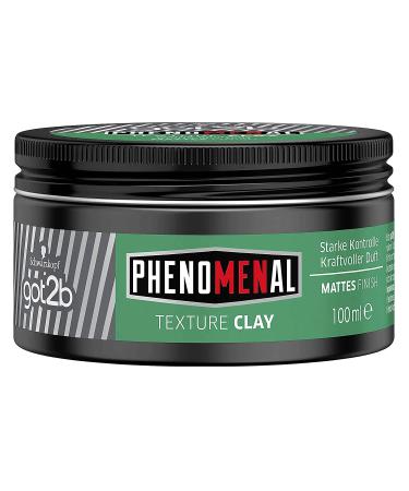 Schwarzkopf got2b Phenomenal Mann O Mann Texture Clay 4-Pack - Unscented Hair Styling Clay 100ml Each - International Shipping Available - Buy Online on GoSupps.com