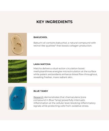 LAKA Hulali Botanical Hulali Facial Oil with Bakuchi Blue Tansy & Matcha Lightweight Face Oil Moisturizer for Daily AM & PM Skincare - Buy Online on GoSupps.com