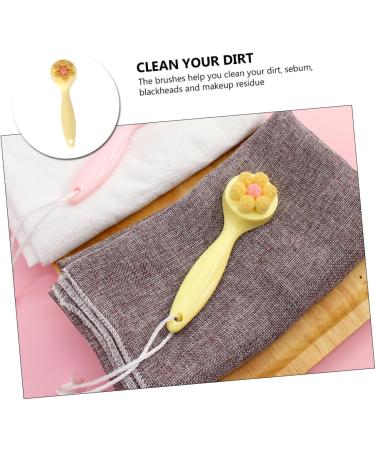 Angoily 1Pc Facial Brush cleaning brush manual Home Facial Brush Foreign trade face brush Miss Face Cleansing Brush cleansing brush household soft fur facial exfoliating brush - Buy Online on GoSupps.com