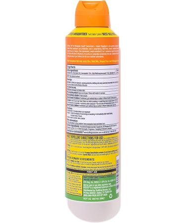 Bullfrog Mosquito Coast Bug Spray Insect Repellent + Sunscreen SPF 50, Continuous Spray 5.5oz - Buy Online on GoSupps.com
