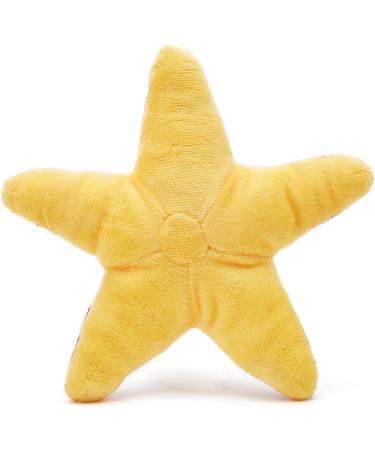 Zappi Co 100% Recycled Plush Red & Black Starfish Toy - 17cm Stuffed Eco-Friendly Soft Toy for Newborns - Buy Online on GoSupps.com