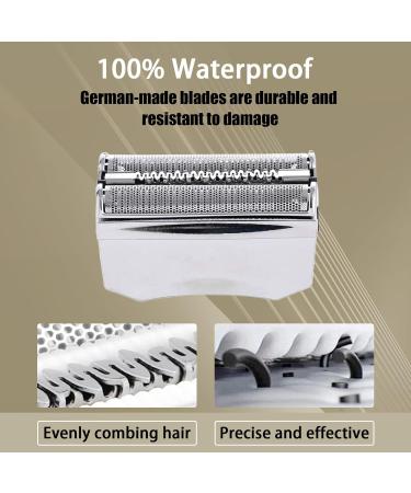 DuBom Series 8 Replacement Head for Electric Razor - Upgrade Foil Compatible with 8370cc 8340s 8350s - Silver - Buy Online on GoSupps.com