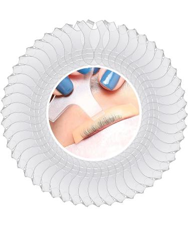 Molain Mini Y Shape Eyelash Brush 50 Pieces Silicone Grafting Eyelash Lift Brush for Lash Perm Eyelash Extension Cleanup Supplies - Buy Online on GoSupps.com
